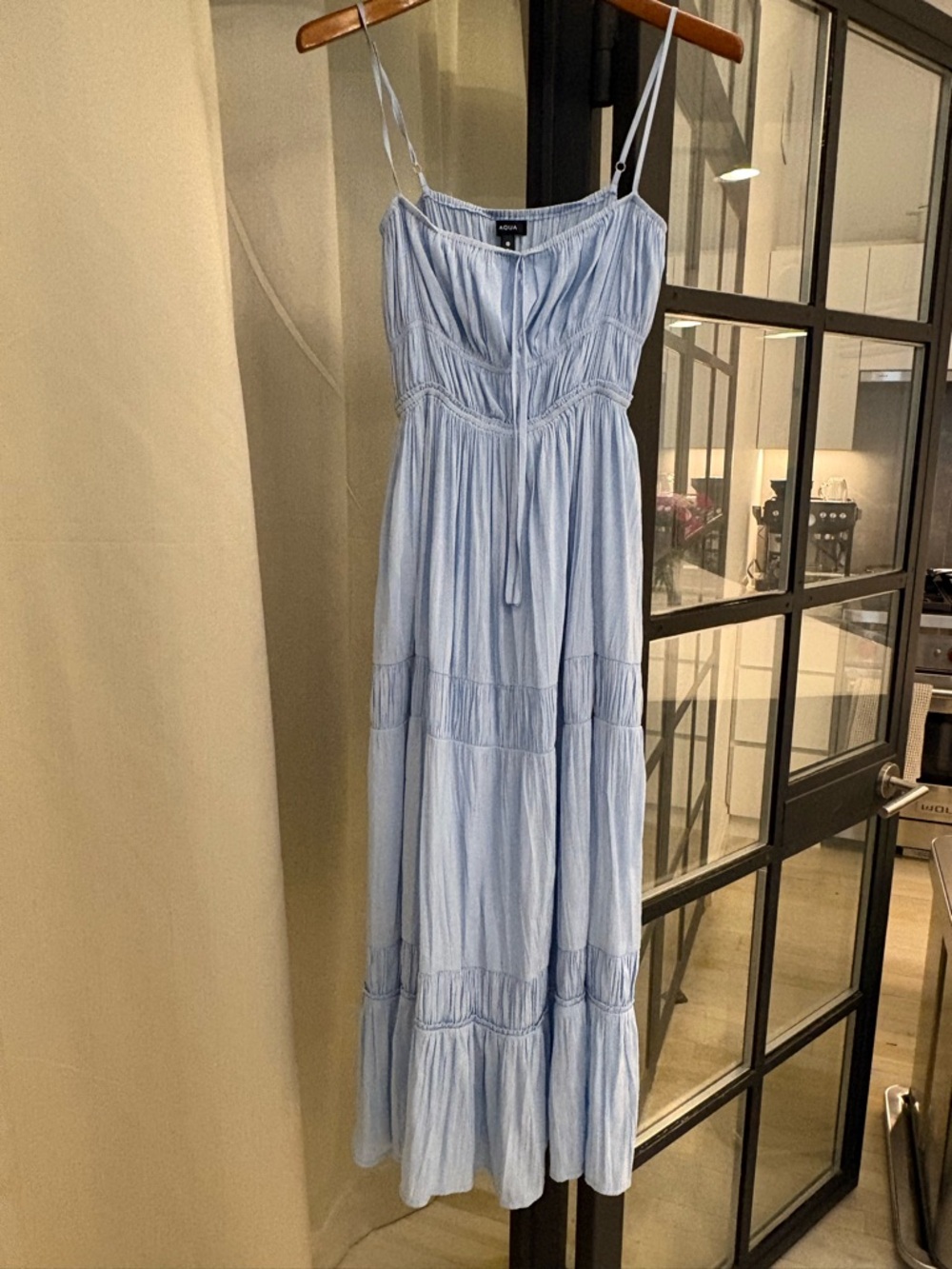 Light blue cottagecore flowy dress from Aqua
